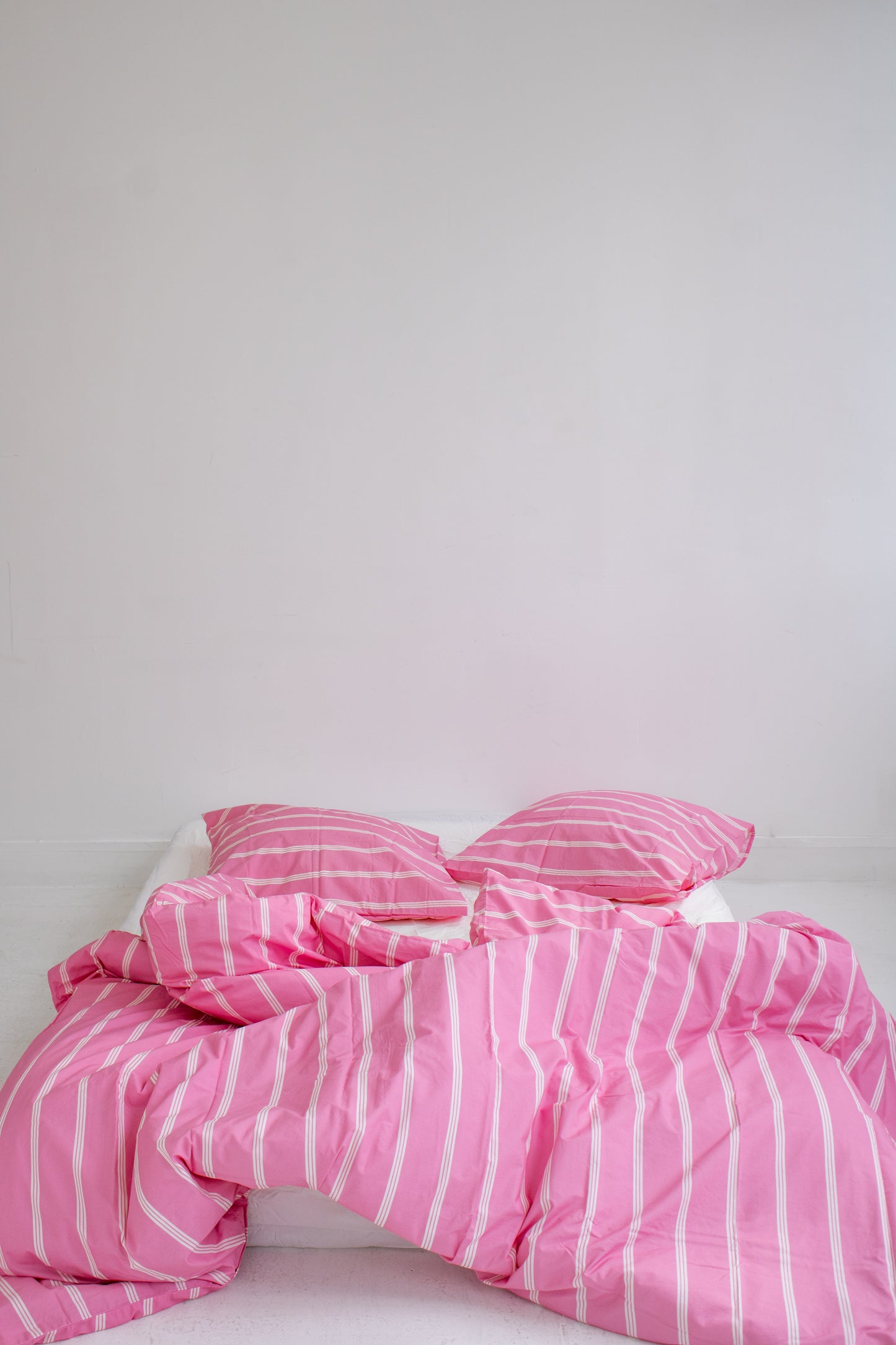 la housse en percale - rose